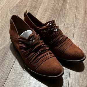 Coconuts by Matisse Women’s Burnt Sienna Suede Shoes Size 7.5